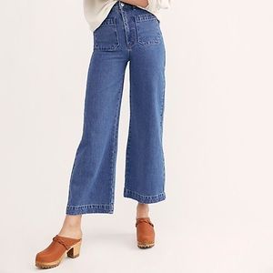 Free People - Rolla’s Sailor Jeans in Ashley Blue